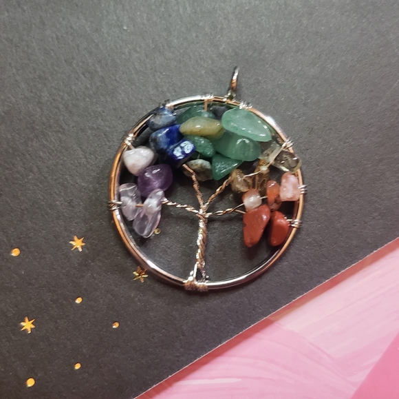 Jewelry - Crystal Tree of Life Pendant